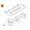 Buy cheap OEM ODM Solid Surface Conference Table , 16 Person Conference Table from wholesalers