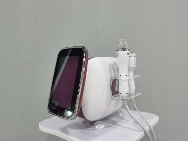 Buy cheap Spa Center 2 In 1 Face Fractional Micro-needle Machine Cold Hammer Anti-acne Shrink Pores Facial Skin Care Stretch Marks from wholesalers