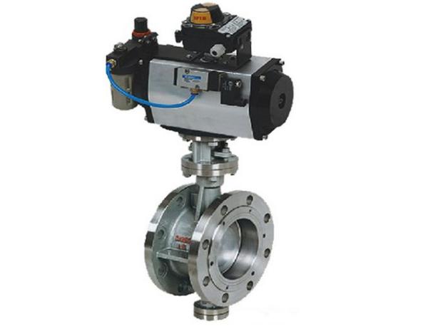 Buy cheap Pneumatic Operated 4 Inch Eccentric Butterfly Valve Flange Type ANSI 300 LB from wholesalers