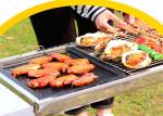 Factory price outdoor villa countryard Charcoal Barbecue/BBQ/Barbeque Grill