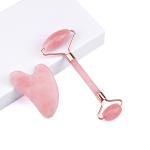 Anti Aging Jade Skin Roller Emerald Pink Rose Quartz Jade Roller