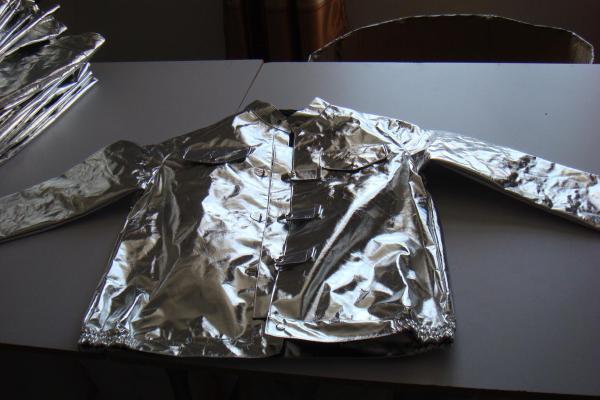 Buy cheap Fire fighting equipment heat protective aluminium suit from wholesalers