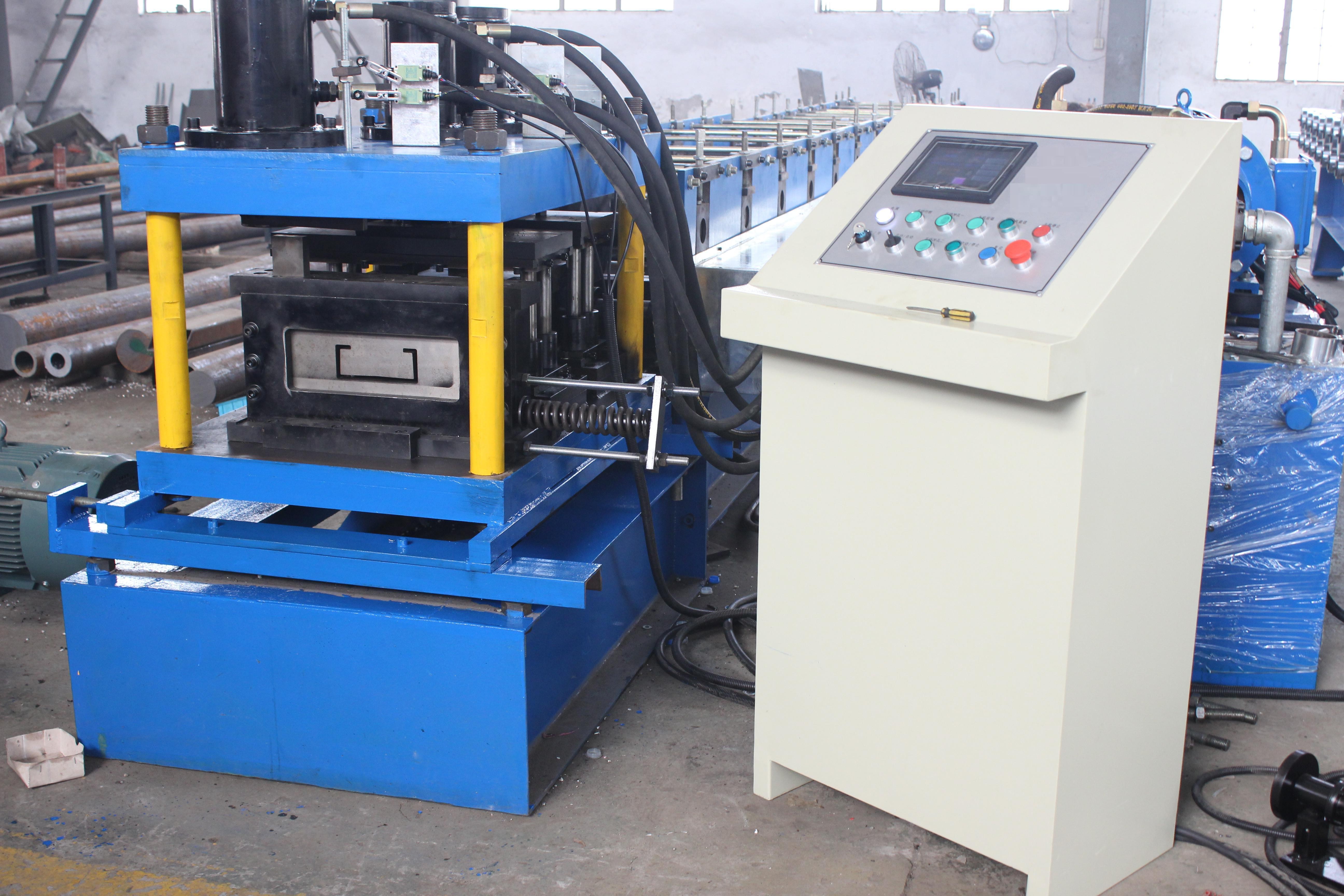 Energy Saving Galvanised Steel Purlins Roofing Sheet Making Machine