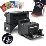 13inch DTF Printers with XP600 Heads Double Side Matte Hot Peel PET Film Heat