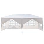 Powder Coated AJUNION 10' x 20' Outdoor Tent Canopy Gazebo Pavilion for Wedding