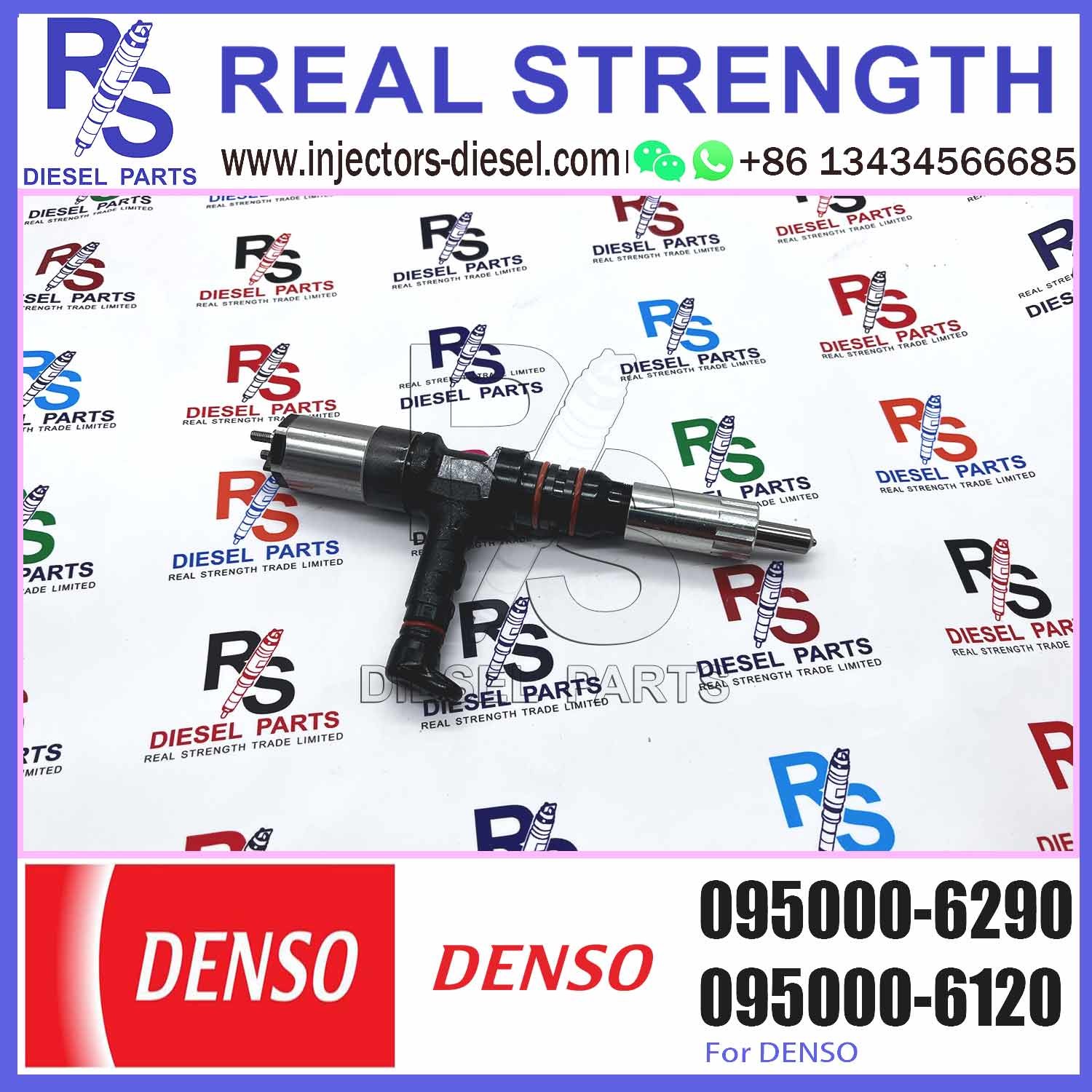 095000-6290 6245-11-3100 PC1250-8 Fuel Injector 6D170 Common Rail Nozzle 6245-11-3100 095000-6290