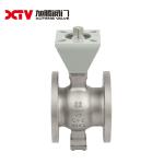 PN1.0-32.0MPa Stainless Steel V-Type Fixed Ball Valve for Pneumatic/Electric