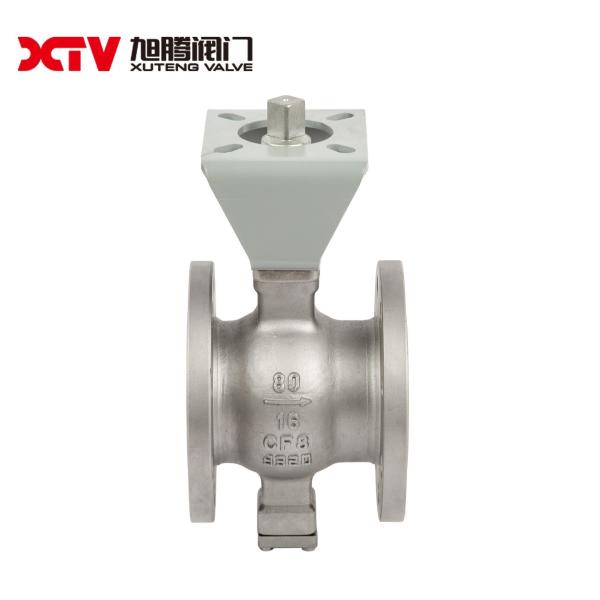 PN1.0-32.0MPa Stainless Steel V-Type Fixed Ball Valve for Pneumatic/Electric