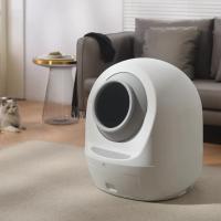 Buy cheap 4 Litre ABS Automatic Cleaning Cat Litter Box Toilet 68*62*56cm product