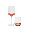 Buy cheap Customize Stemless Gold Foil Decorated Crystal Wine Glass from wholesalers