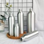 Empty Silver 15ml 30ml 50ml 100ml 250ml 500ml 600ml 1000ml Aluminum Water Bottle