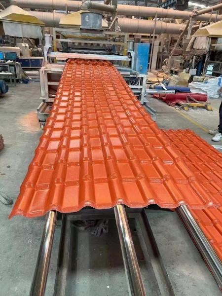 Buy cheap 960mm width Asa Synthetic Resin Roof Tile Modern Villa Roof Tile from wholesalers