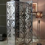 luxury stainless steel Screens & Room Dividers Type for Commercial Home Decor