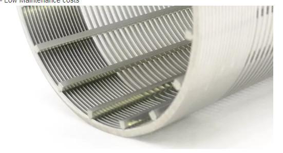 Buy cheap 304 316 Stainless Steel Easy Installation Wedge Vibrating Mesh Filter Element from wholesalers