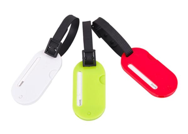 Buy cheap Customized Size Travel Luggage Accessories Plastic Luggage Tag For Trip from wholesalers