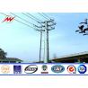 Buy cheap ASTM A123 69KV 30kM Octagonal 12 Foot Galvanized Pole For Street / Garden / Square from wholesalers