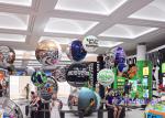 Inflatable Metal Ball Decoration With Logo Or Printed Splicing Inflatable Mirror
