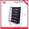 Buy cheap 130mm Small Metal Display Stands 100mm Black Metal Display Rack from wholesalers