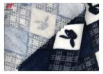 Digital Print 4% Spandex Velvet Fabric 75D Yarn Great Stretchy