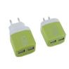 Buy cheap 5V 1.2A dual usb charger cheaper price stock cheaper charger free sample power adapter from wholesalers