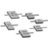 Buy cheap 3*4mm 100 Ohm 50 Ohm 10W Resistor RFR50-10 Leaded Resistor from wholesalers