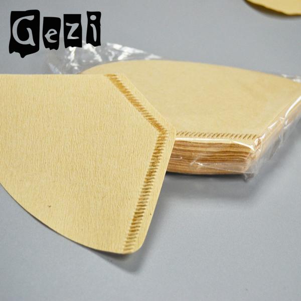 Buy cheap 300mm Light Yellow Small Coffee Filters Wood Pulp ISO 9000 Custom Size from wholesalers
