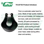 1.8L Horse Drinking Bowl Cast Iron Livestock Drinking Bowls Vertical Tongue 4