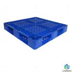 Buy cheap Single Face Industrial Plastic Pallet 4 Way Entry 1100*1100*150mm from wholesalers