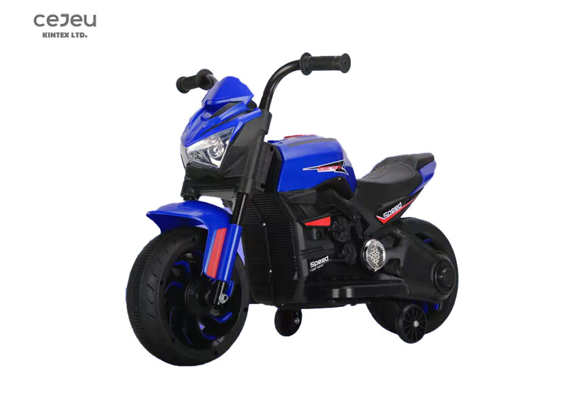 6V4AH Battery Baby Riding Motorcycle 25KG Load Three Wheel