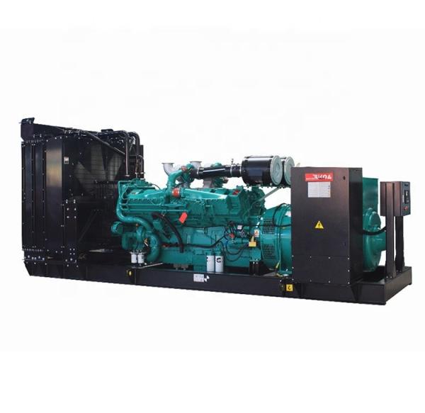 Buy cheap 1375kva 1100kw 60hz CUMMINS Diesel Generator Set High Water Temperature Protection from wholesalers