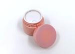 Subulate Pink PET Plastic Cosmetic Jars 50ml 300ml With Disc Hair Mask Facial