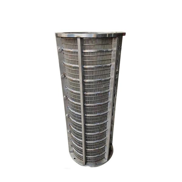 Buy cheap wedge screen filter tube stainless steel Johnson Vee type screen Pipe Solid-liquid separation from wholesalers