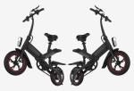 Lightest Electric Folding Bike , Electric Assist Bicycle High ebikebon Steel