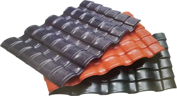 Buy cheap 2.5mm Thickness Multi-Colors ASA Little Blue Tile For Village House Sheds from wholesalers