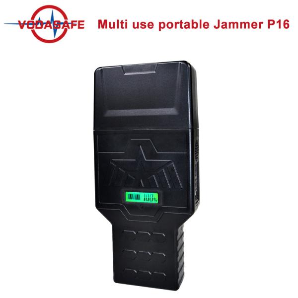 Buy cheap 12000mAh 25m Radius VHF UHF Portable Signal Jammer from wholesalers