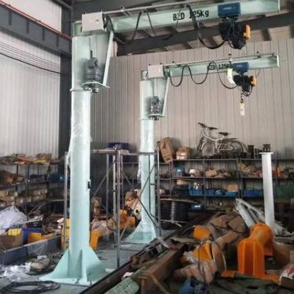Buy cheap 1 Ton Pillar Mounted Jib Crane ISO Certificate Flexible Operation from wholesalers