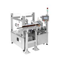 Buy cheap Fully Automatic Vertical Cartoning Machine Food Beverage Pneumatic Case Paper product