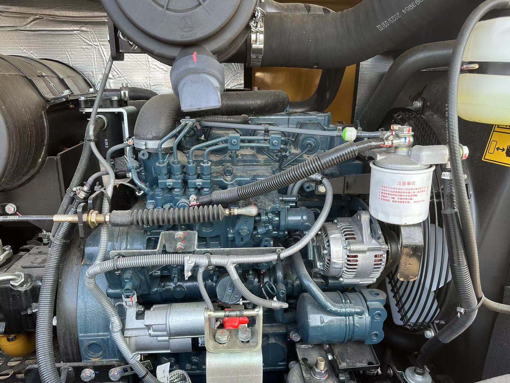 4JG1-NABGB-04-C2 Engine Type Used SANY SY55U 5 Ton Mini Excavator for Construction Work