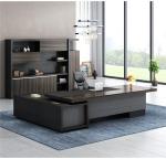 School MDF Luxury Executive Office Desk Set for Commercial Furniture CEO Office