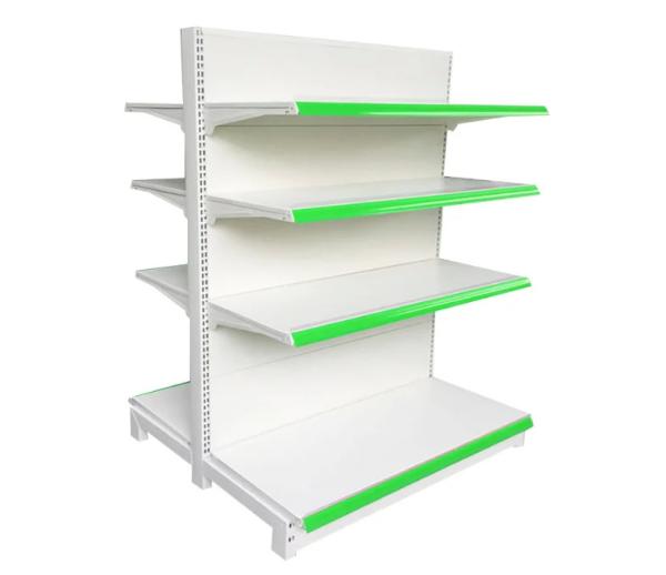 Buy cheap Gondola shelving metal shop racks display rack for showroom with cheap price from wholesalers
