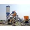 Buy cheap Stationary Hopper Lift Concrete Batching Plant 50m3/H Cement Mixing Plant from wholesalers