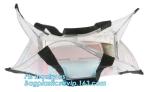 Women makeup purse recyclable clear pvc cosmetic bag, Makeup Pouch Stripe