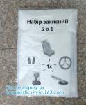 Disposable Plastic Seat Covers Vehicle Protector Mechanic Valet Pet Seat Covers