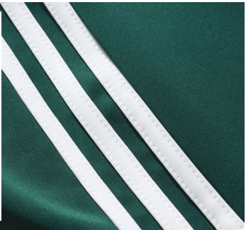 Dry Fitted Striped 100% Cotton Mens Sports Tracksuits High Street Style