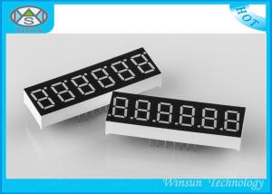 China 0.30 Inch Seven/7 Segment Led Display 20mA With High Luminous Intensity , Eco Friendly on sale