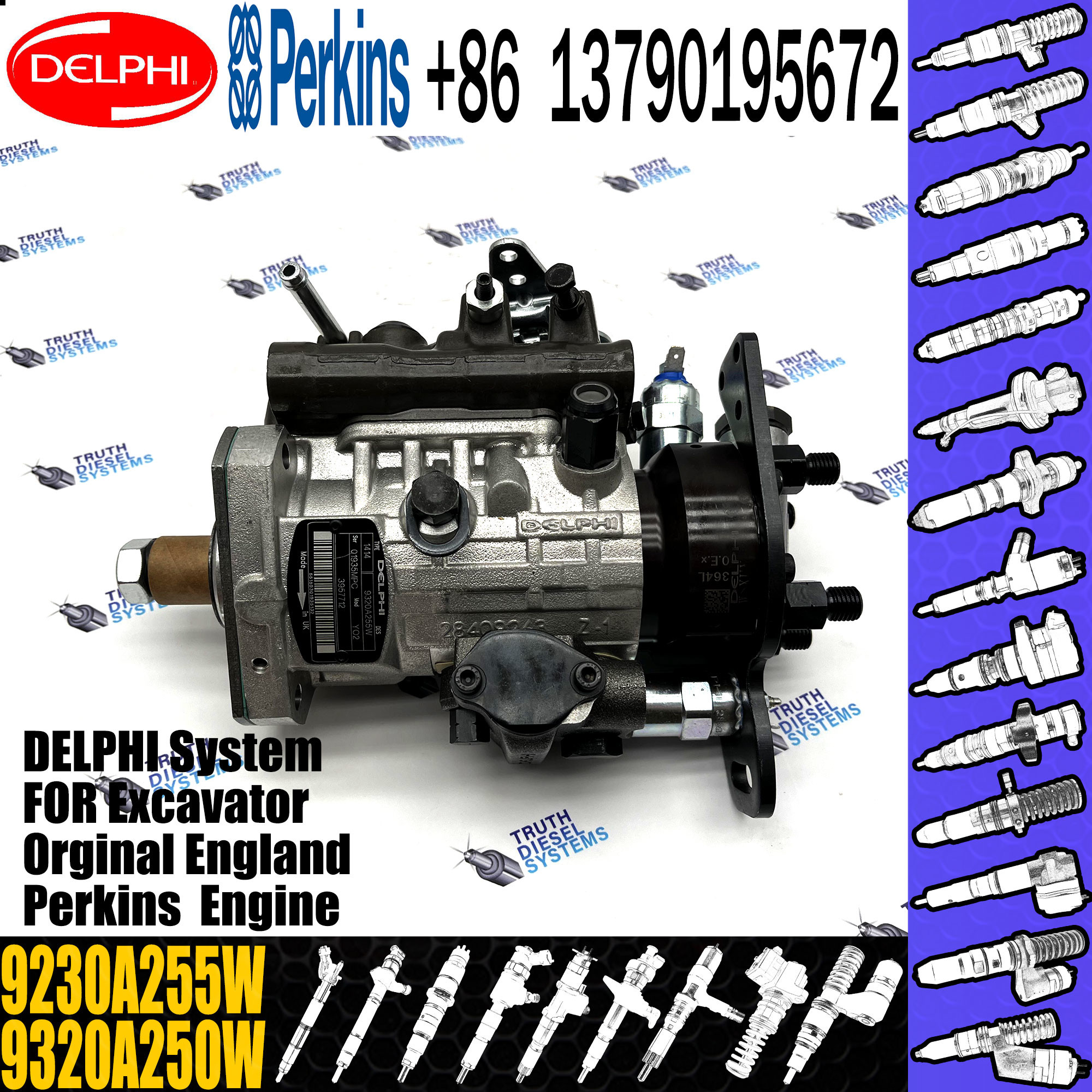 9320A250W Diesel Auto Parts 3957712 9320A255W New Fuel Pump