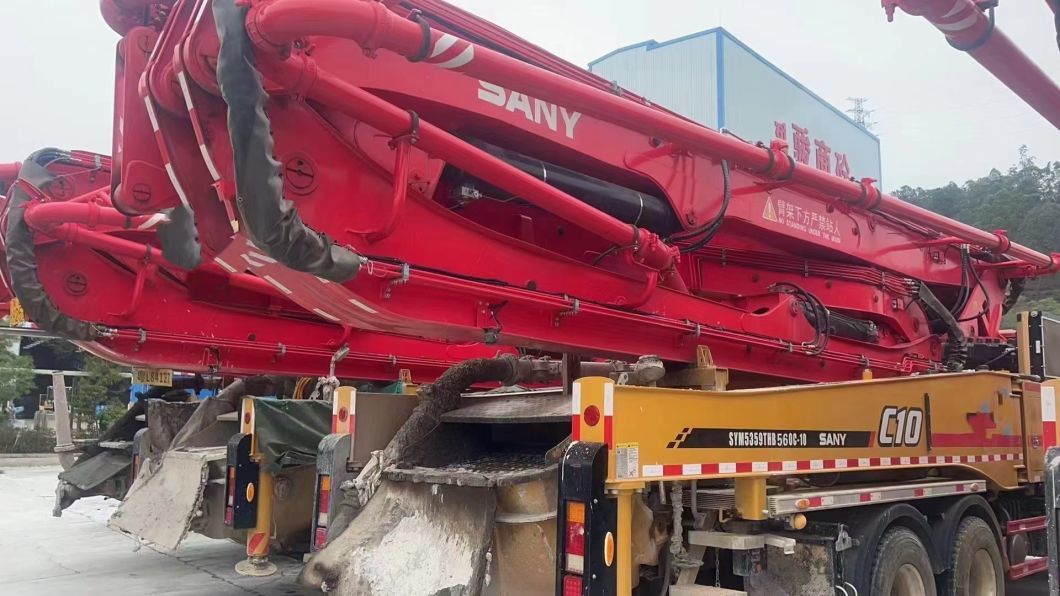 Perfect Good Condition 49m Concrete Pump Truck Best Selling Concrete Pump Price