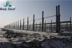 High Span Prefabricated Steel Structure Hangar For Aircraft Storage And