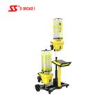 Siboasi S8025 240W Automatic Shuttlecock Feeding Machine Yellow Color