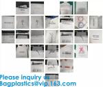 Standup Cosmetics Packaging PVC Slider Bag,Transparent PVC Slider k Bags For